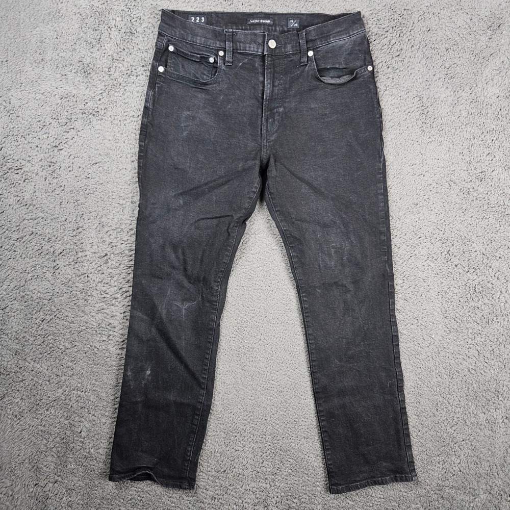 Lucky Brand Men's Black Straight Jeans